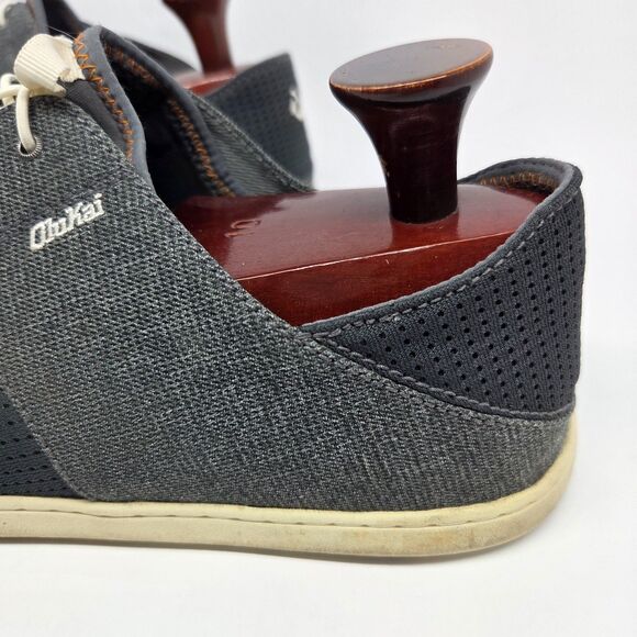 Olukai Noheah Moku Mens Gray Mesh Comfort Shoes Size 13 EUR 46 main image 11